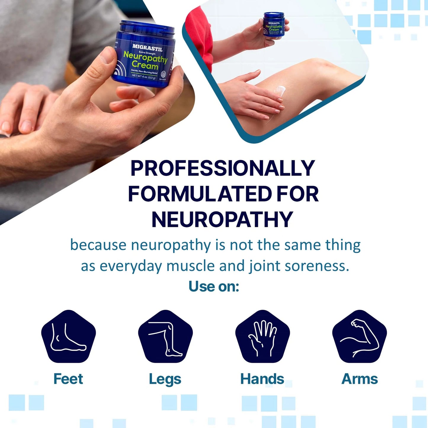 Migrastil Extra Strength Neuropathy Cream