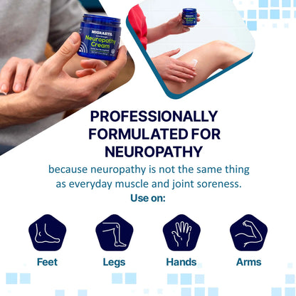 Migrastil Extra Strength Neuropathy Cream